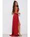 ABYSS BY ABBY NIKKI GOWN RED